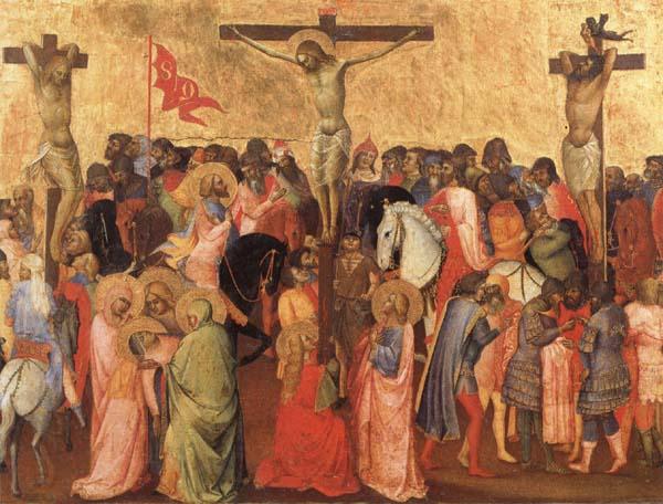 GADDI, Agnolo The Crucifixion Sweden oil painting art